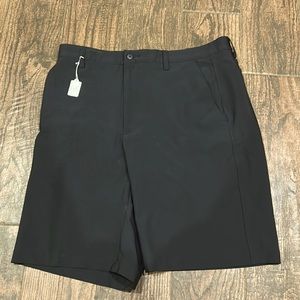 Black size W34 golf shorts FJ